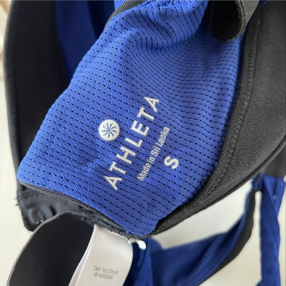 ATHLETA Royal Blue Womens Sculptek Rep Support Tank Size S - Picture 6 of 7